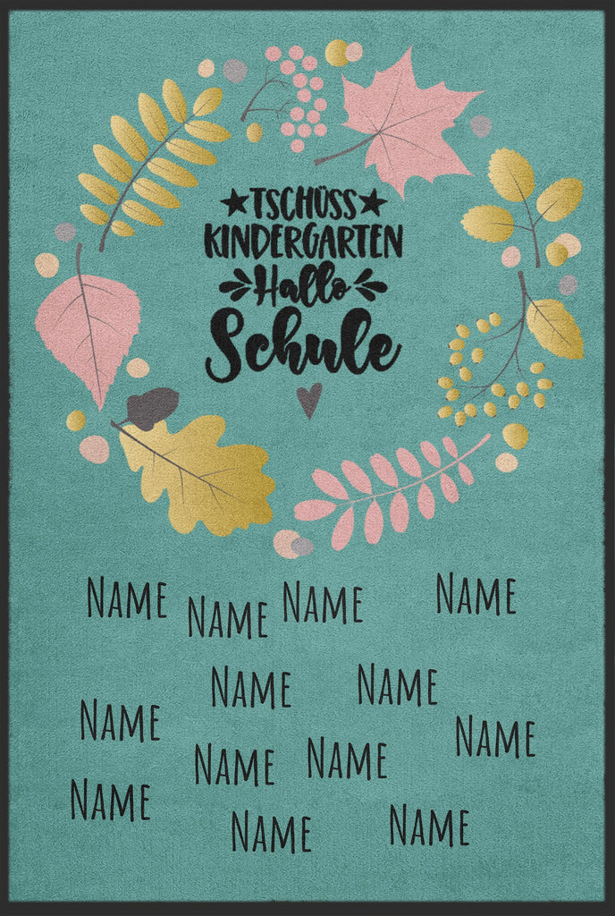 Abschiedsgeschenk Vorschulkinder 6028-Matten-Welt