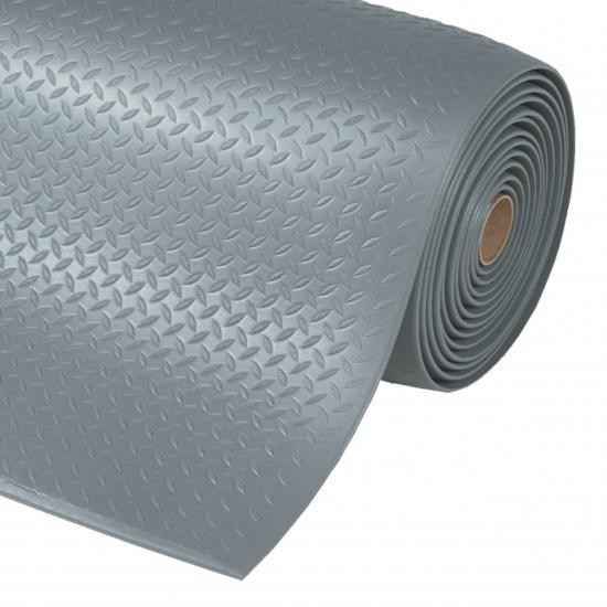 ANTI ERMÜDUNGSMATTE 419 DIAMOND SOF-TRED GRAU-Matten-Welt