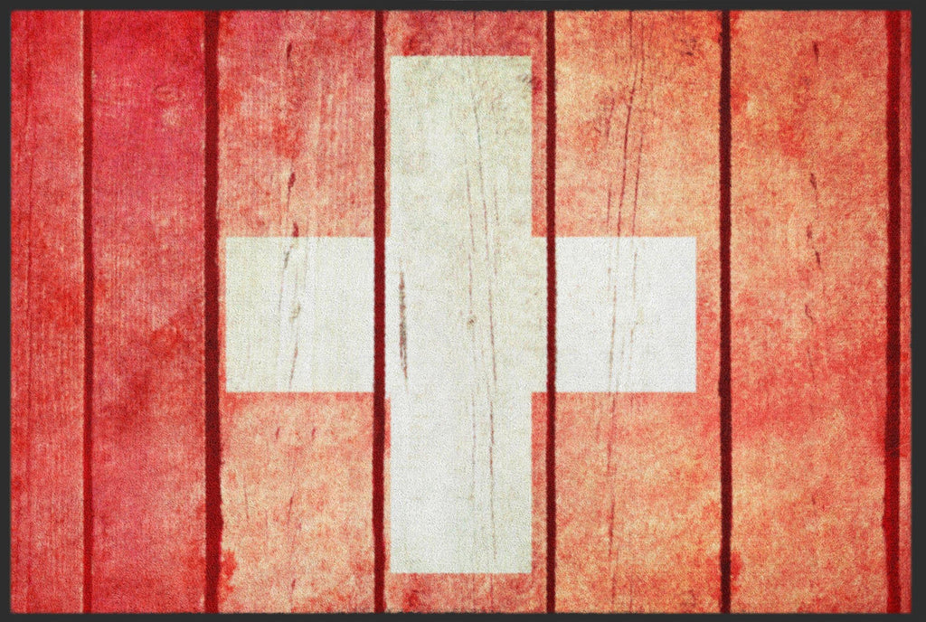 Fussmatte Flagge Schweiz 4336-Matten-Welt
