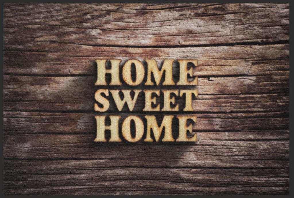 Fussmatte Home Sweet Home Holz 4248-Matten-Welt