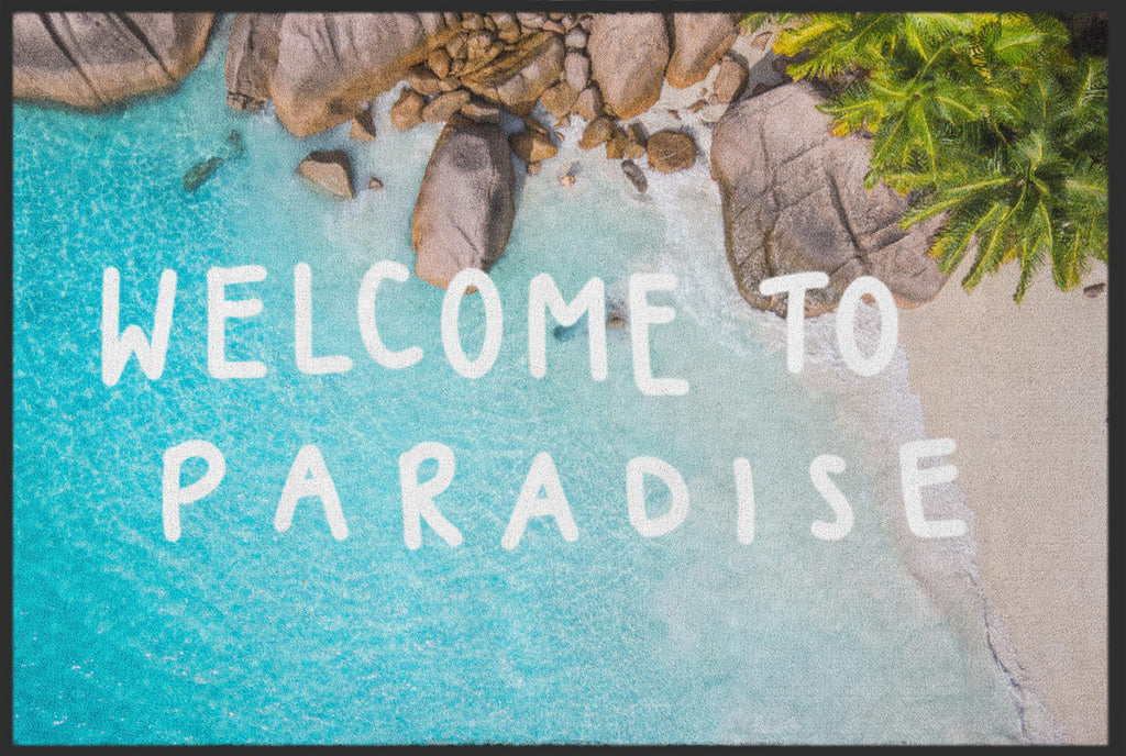 Fussmatte Welcome To Paradise 10249-Matten-Welt